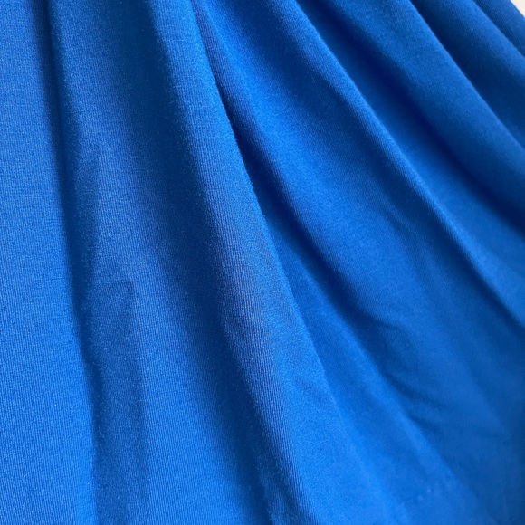 DVF New Julian Two Mini Diane Avon Furstenberg royal blue wrap dress 4 - Picture 5 of 8